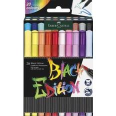 Black Brush Pens Faber-Castell Black Edition Pen Set 20