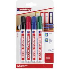 Edding 3000 Permanent Marker 4er Set