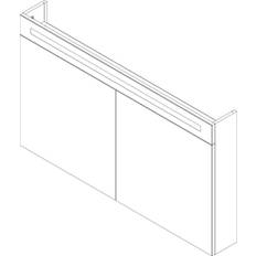 Spiegelschrank Fackelmann LED-Spiegelschrank 'B.clever' alaska-esche