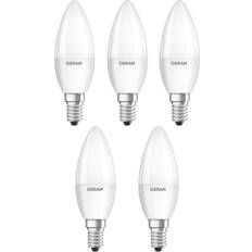 Osram E14 Ampoules Osram Base Classic B bougie LED E14 4,9 W x5