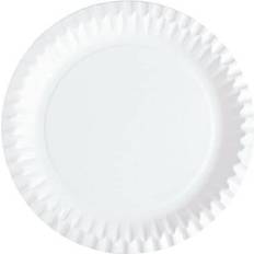 Papstar Assiettes, carton rond Ø 23 cm blanc