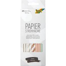 Folia Pailles En Papier 25 Pc Pastel