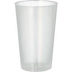 Papstar Plastglas Genanvendelige 30cl 25-pak