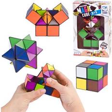 Cubi di Rubik Clown Games Enigma Cubo Magico 2-in-1 Junior 19 cm 2 pezzi