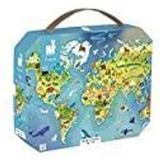 Janod World Puzzle 100 Pieces
