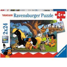 3 Klassische Puzzles Ravensburger Yakari und seine Freunde