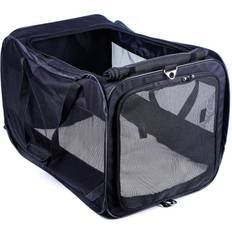 Deluxe Collapsible Pet Car Kennel