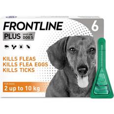 Frontline for dogs Frontline Plus Spot On Flea & Tick Treatment for Puppies Small Dogs 2kg-10kg