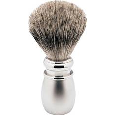 ERBE Shaving Shop Barberkost Barberpensel sølvspids, plastikskaft hvid mat 1 Stk
