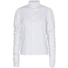 Co'Couture Skjorter Co'Couture Sandy Poplin Puff Shirt White