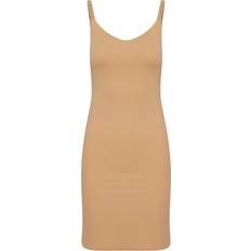 Ichi Iasiv Scoop Neck Sleeveless Slip Dress