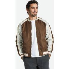 Brixton Dillinger Souvenir Bomber Jacket (Brun, L)