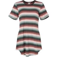 Lady Avenue Bamboo Bigshirt - Rood/Groen