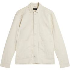 J.Lindeberg Paidat J.Lindeberg Errol Linen Workwear Overshirt - Turtledove