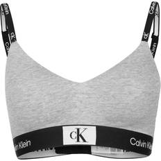 Calvin Klein Zwart Beha's Calvin Klein CK96 String Bralette - Lichtgrijs