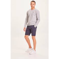 Knowledge cotton apparel chuck regular chino Knowledge Cotton Apparel Regular chino poplin shorts GOTS/Vegan Total Eclipse