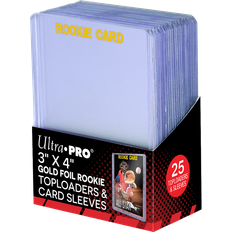 Ultra pro card sleeves Ultra Pro 3 X 4" Rookie 35PT Toploader with Card Sleeves 25ct"