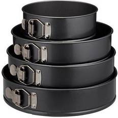 Springforms Relaxdays Pan Cake Tin Set 4-Piece 18/24/26/28 cm Springform 28 cm