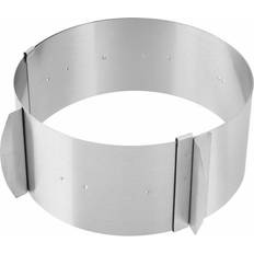 Fackelmann Tortenring 16-30cm INOX Backring