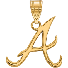 Unisex Charms & Pendants Atlanta Braves Charm Pendant - Gold