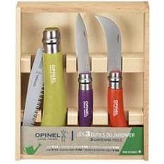 Coltelli tascabili Opinel Garden Gift Box 3 pcs Coltello tascabile