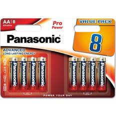 Batterier lr 6 Panasonic Pro Power AA Batterier 8pk