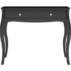 MDF Console Tables Steens Baroque Black Console Table 40x100cm