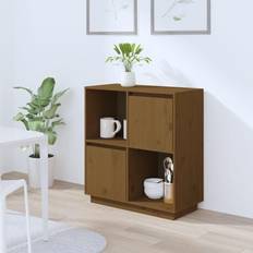 Kiefer Sideboards vidaXL Honigbraun 74x35x80 Massivholz Sideboard