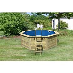 Karibu Pool Modell 1 X Set KDI mit Innenhülle Blau