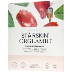 Green Facial Masks Starskin Pink Cactus Sheet Mask Value Pack