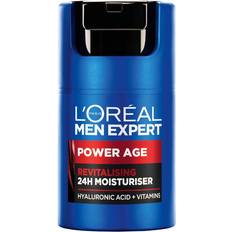 Dark Circles Facial Creams L'Oréal Paris Paris Men Expert Power Age Moisturiser with Hyaluronic Acid 50ml