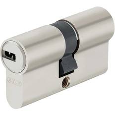 ABUS Låsecylindre ABUS Profile Cylinder Lock D6XNP 40/45 B/SB with Keycard and 5 Keys 483035