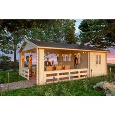 SKAN HOLZ SKAN HOLZ Gartenhaus Alicante 2 (Gebäudefläche )
