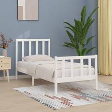 vidaXL Bed Frame White