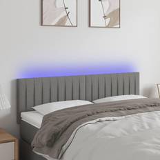 Senge & Madrasser vidaXL LED-lys stof Sengegavl