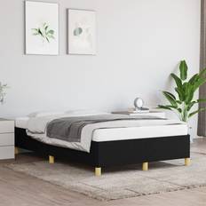 vidaXL uden Madras 120x200 cm Sort Sengeramme