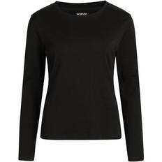 Norvig langærmet dame T-shirt, Sort