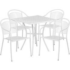 Patio Dining Sets Flash Furniture Commercial Grade Patio Dining Set