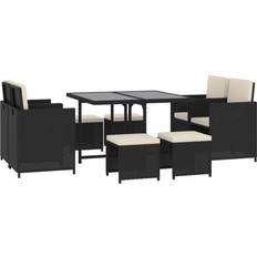 OutSunny 9-Pieces Patio Dining Set