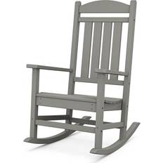 Gray Outdoor Rocking Chairs Polywood Presidential Rocking