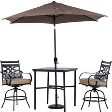 Counter height patio set Hanover Montclair Patio Dining Set