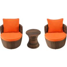 Orange Bistro Sets W Unlimited Romantic Collection