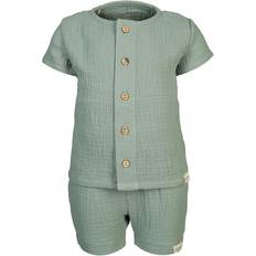 18-24M Otros Conjuntos Sterntaler Conjunto Camisa con Pantalón Verde Oscuro