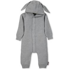 Silbrig Jumpsuits Sterntaler Strick-Overall silber melange