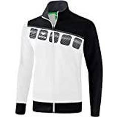 Blanco Ropa de abrigo Erima 5-C Präsentationsjacke white/black/dark grey