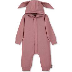 Roze Jumpsuits Sterntaler Gebreide Overall - Roze/Lichtroze