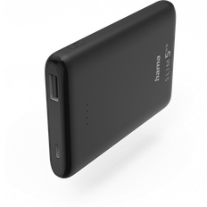 Hama 201666 Power Pack SLIM 5HD 5000mAh schwarz