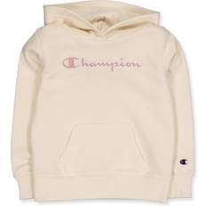 XS Hoodies Børnetøj på tilbud Champion Girl's Junior Logo Hoody - Sand