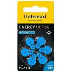 Batterier hörapparat Intenso Energy Ultra hörapparat batteri PR 44-675 6-pack blister