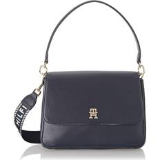 Tommy Hilfiger Logo Strap Monogram Shoulder Bag SPACE BLUE One Size